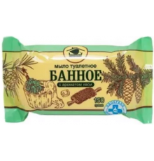 Мыло туалетное Меридиан "БАННОЕ" 150 гр (49 шт/кор) Хвоя