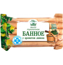 Мыло туалетное Меридиан "БАННОЕ" 150 гр (49 шт/кор) Лимон