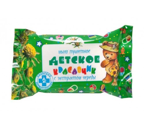 Мыло туалетное Меридиан "ДЕТСКОЕ" «Красавчик» С ЭКСТРАКТОМ ЧЕРЕДЫ 100 гр (66шт/кор)