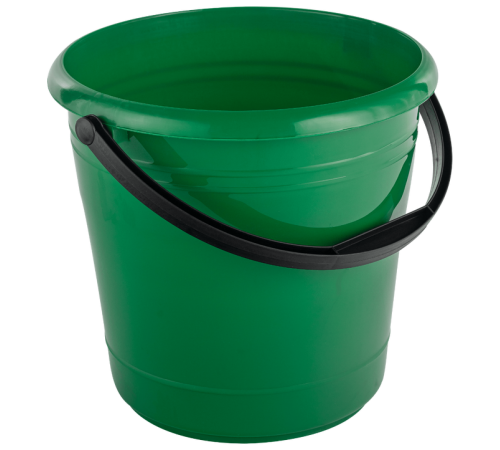 Ведро 6л в коробке (зеленый)арт.ЭП 252016