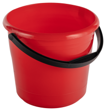 Ведро 6л в коробке (красный)арт.ЭП 251996
