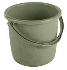Ведро Люкс 10л (оливковый)арт.ЭП 901147