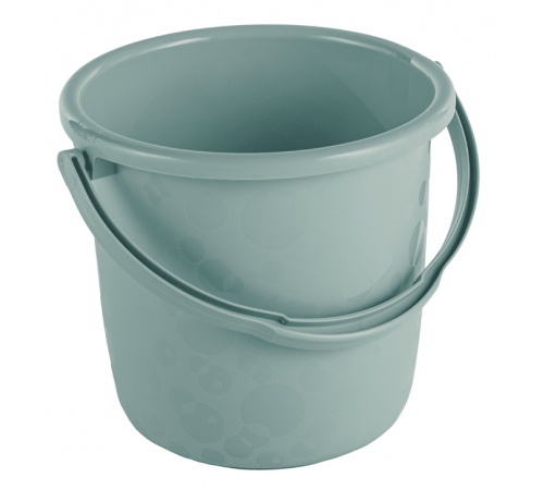 Ведро Люкс 12л (бледно-бирюзовый)арт.ЭП 901192