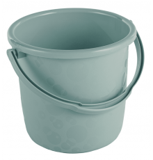 Ведро Люкс 15л (бледно-бирюзовый)арт.ЭП 901239