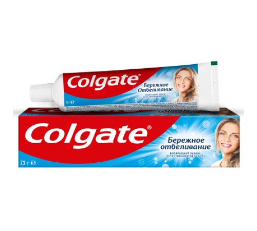 Зубная паста Colgate Бережное отбеливание 50мл