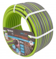 Шланг поливочный Жук FLY 1/2" 3-х слойный зеленый (бухта 25 метров)