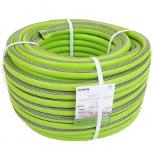 Шланг поливочный Жук FLY 3/4" 3-х слойный зеленый (бухта 50 метров)