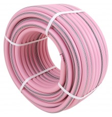 Шланг поливочный Жук FLY 1/2" 3-х слойный розовый (бухта 25 метров)