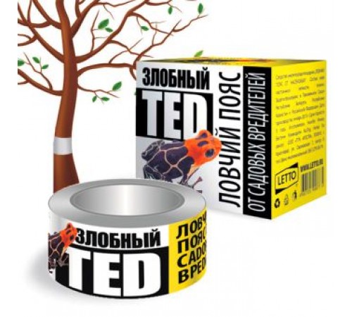 ЛОВЧИЙ ПОЯС от сад. вред. Злобный ТЭД 5м коробка (96) арт.50661