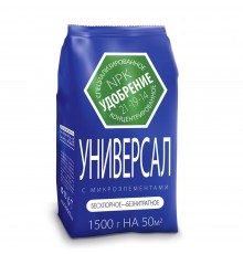 Удобрение Универсальное с микроэлементами 1,5кг (10) минеральное Агроуспех арт.51774