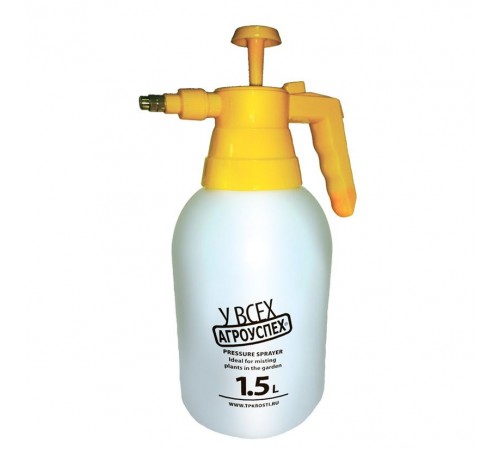 Флакон с распылителем помповый белый1,5л HX 09 (20) Агроуспех арт.41465