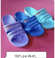 Шлепанцы женская Пена ЭВА ассорти арт 1021 (8пар/уп 24 пар/ящ.,р.36-40)