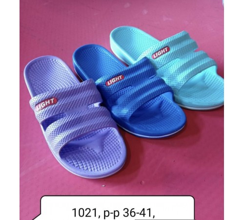 Шлепанцы женская Пена ЭВА ассорти арт 1021 (8пар/уп 24 пар/ящ.,р.36-40)