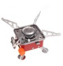 Печка газовая портативная трансформер квадратная маленькая "KOVAR" 202