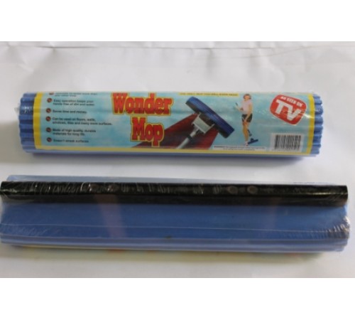 Запаска для швабры синяя губка №А58