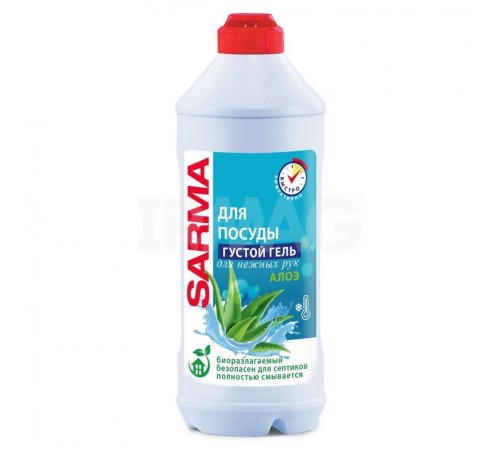 Средство для мытья посуды САРМА 500мл Алое 1120 (5спайка/20уп)