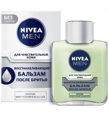 НИВЕЯ Бальзам п/бритья Восстанавливающий д/чувст.кожи 100 мл. (6/сп/24/кор) 88563