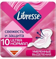 Прокладки Либресс УЛЬТРА Нормал 10шт (Мягкая поверхность) (12/кор)