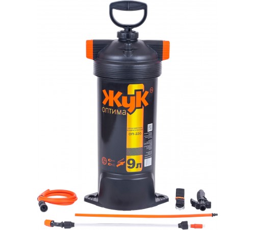 Опрыскиватель Жук Оптима 9л  (ОП-220) уп/3шт арт.4908-00
