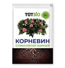 Стимулятор корнеобразования КОРНЕВИН 5г (50) ТУТ БИО арт.86923