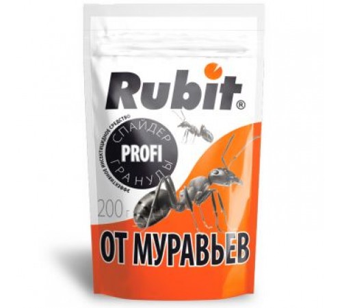 Средство от муравьев гранулы СПАЙДЕР 200г (дой-пак) (25) Рубит арт.61282