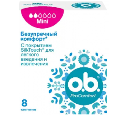 Тампоны О.b ProComfort Мини 8шт  *8