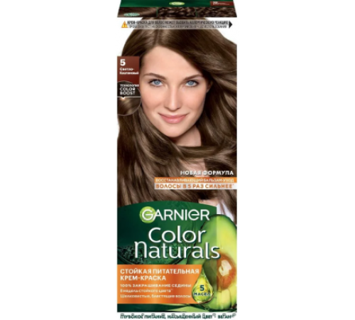 Garnier Color Naturals Краска д/волос 5 Светлый Каштан *3*12