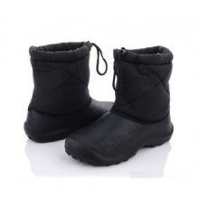 Сапоги Женские дутики №БЖ-14 черные рр38-42 (6шт/уп)