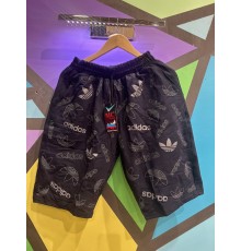 Шорты мужские арт. XTX  Adidas темно-синий  рр 48-56  (5/уп)