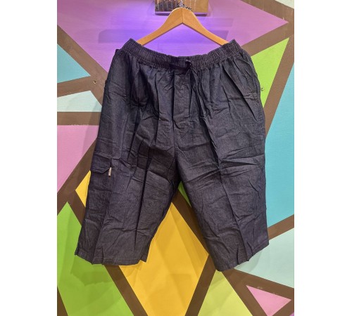 Шорты мужские арт. 502 темно синий джинс Великан рр58-66 10/уп