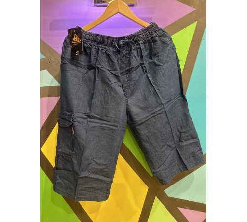 Шорты мужские арт. 502 светло синий джинс Великан рр58-66 10/уп