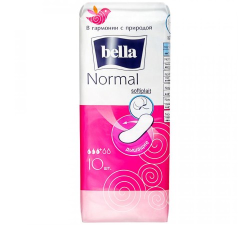 BELLA NORMAL.SOFTIPLAIT прокладки 10шт  *32* // 54/1728