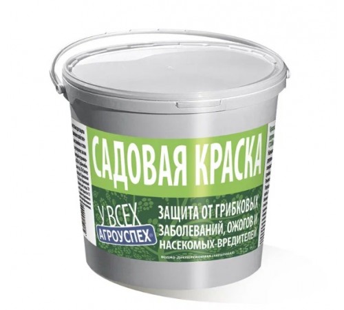 Краска для садовых деревьев 1,5кг (12) Агроуспех арт. 87737