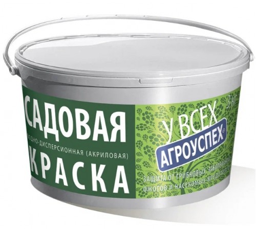 Краска для садовых деревьев 3кг (8) Агроуспех арт. 87738
