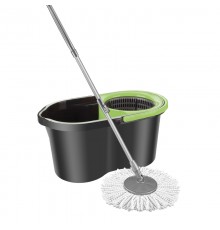 ECO   MOP  STYLE  набор для уборки в индивид. упак зеленый-черный.14л  арт.712