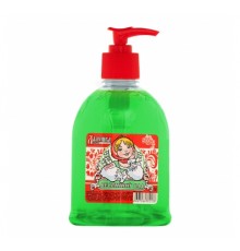 Мыло жидкое с дозатором серии Ладушка. Весенний сад 500 мл. 18 шт.