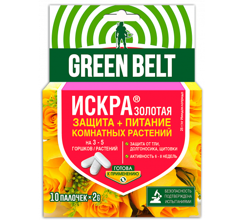 ИСКРА Золотая Палочки для защиты растений, ГБ  48 шт/кор арт.  01-439