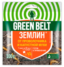 Пестицид Землин (50 г/кг диазинона) (пак 30 гр)  GREEN BELT - 100 шт/кор 01-573