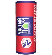 Инсектицид Липкая лента от мух (1шт)  ЧИСТЫЙ ДОМ - (12уп по 120шт/уп) 1440шт/кор Чехия 02-188