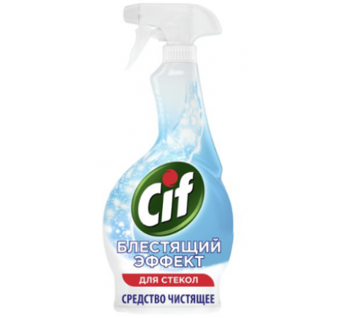 CIF Средство чистящее д/стекол Легкость чистоты спрей 500мл  *6