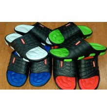Мужские шлепанцы ассорти ЭВА открытые  арт 177 (40-45р)  (8шт/уп)