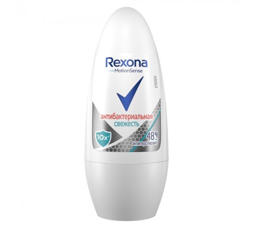 REXONA Део ролик Антибактериальная свежесть 50мл  *6