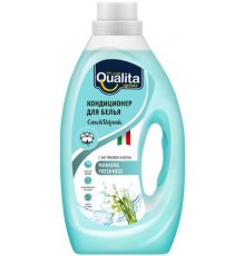 QUALITA Кондиционер для белья Кристальный бриз флакон 1л