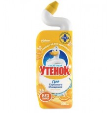 Средство чистящее д/унитаза Туалетный Утенок 5в1 Цитрусовый 500мл *6*12