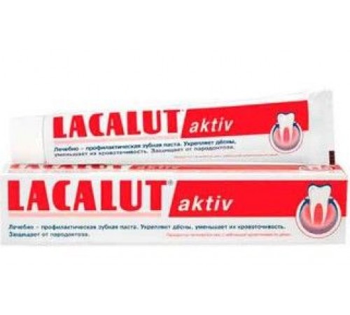 Зубная паста ЛАКАЛЮТ АКТИВ 75мл 6*24 / 3744