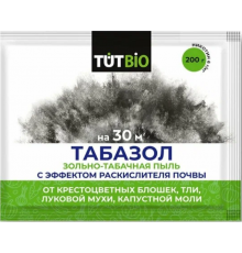 Средство от тли, щитовки, белокрылки и других вредителей ТАБАЗОЛ 200г (30) ТУТ БИО арт. 115445