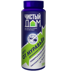 Инсектицид Дуст от муравьев,  (туба пласт. 350 г)  ЧИСТЫЙ ДОМ - 12 шт/кор 02-641