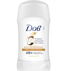 DOVE Део стик Ритуал красоты Восстановление Кокос/Жасмин 40мл  *6