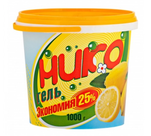 Моющее средство НИКО гель 1000гр/16 шт.