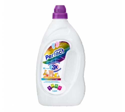 Средство для стирки "Vesta" PERFECT Baby 1,5 л. 8 шт.